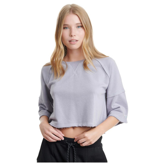 Bodytalk Γυναικεία μακρυμάνικη μπλούζα crop